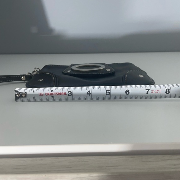 EUC BLACK LEATHER WRISTLET - Picture 6 of 7